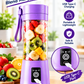 Portable USB Rechargeable Blender | 6-Blade Smoothie & Juice Maker
