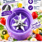 Portable USB Rechargeable Blender | 6-Blade Smoothie & Juice Maker